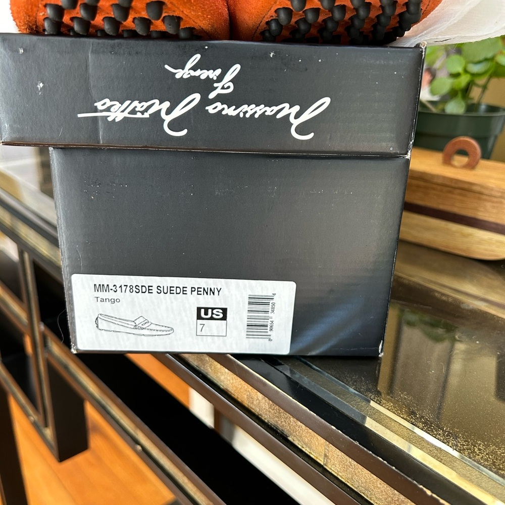 Suede Penny Loafers Made in Italy - Picture 2 of 5